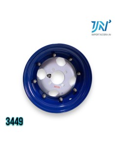 ARO RUEDA 4.00-8 JAI 2P DEPORTIVO BLANCO/AZUL RE205/FL/TC/TVS
