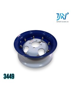 ARO RUEDA 4.00-8 JAI 2P DEPORTIVO BLANCO/AZUL RE205/FL/TC/TVS 2