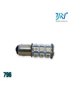 BOMBILLO 12V / 2 PUNTOS LED ROJO STOP 2