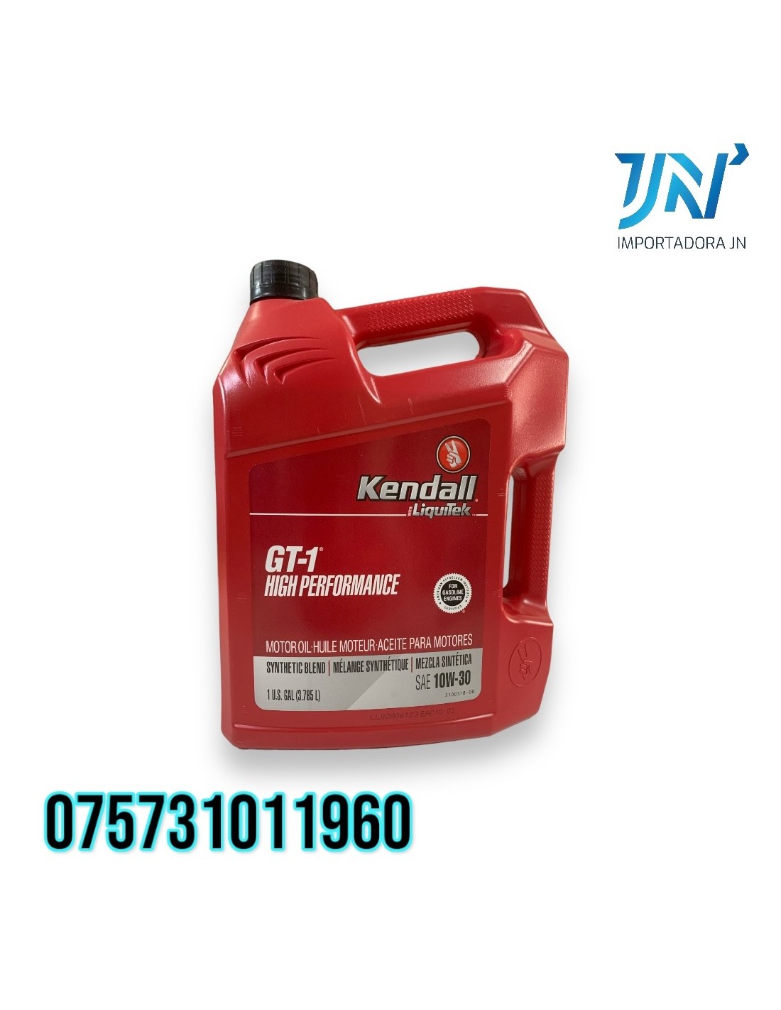 ACEITE SAE 10W30 GAL KENDALL GT-1 SYNTHETIC BLEND