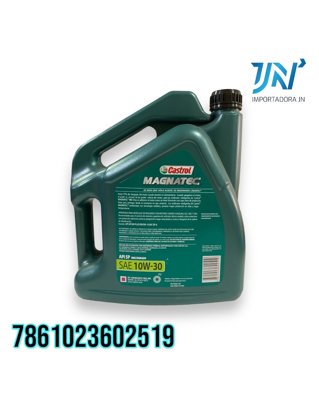 ACEITE SAE 10W30 GL CASTROL MAGNATEC TECNOLOGIA SINTETICA