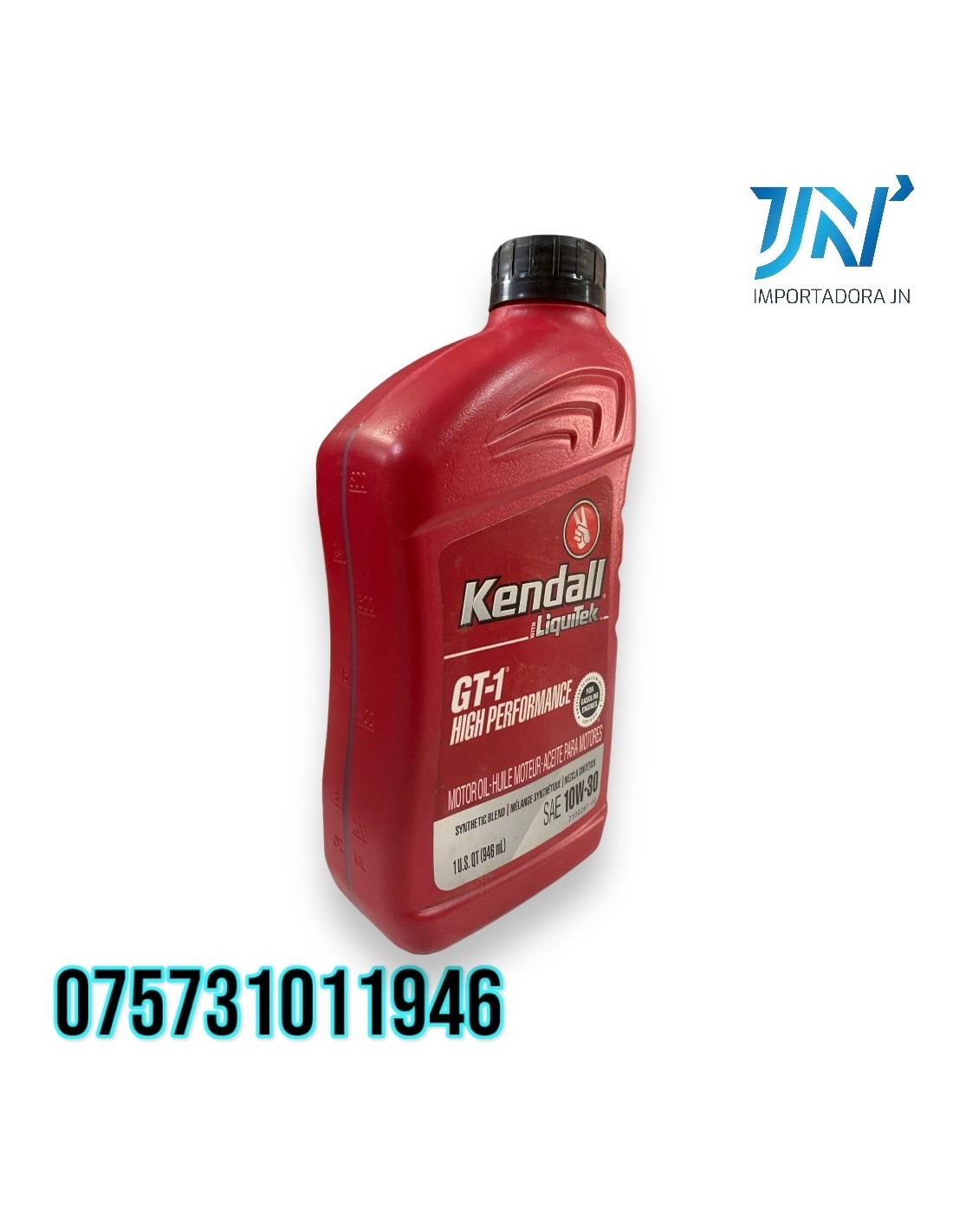 ACEITE SAE 10W30 LT KENDALL GT-1 SYNTHETIC BLEND