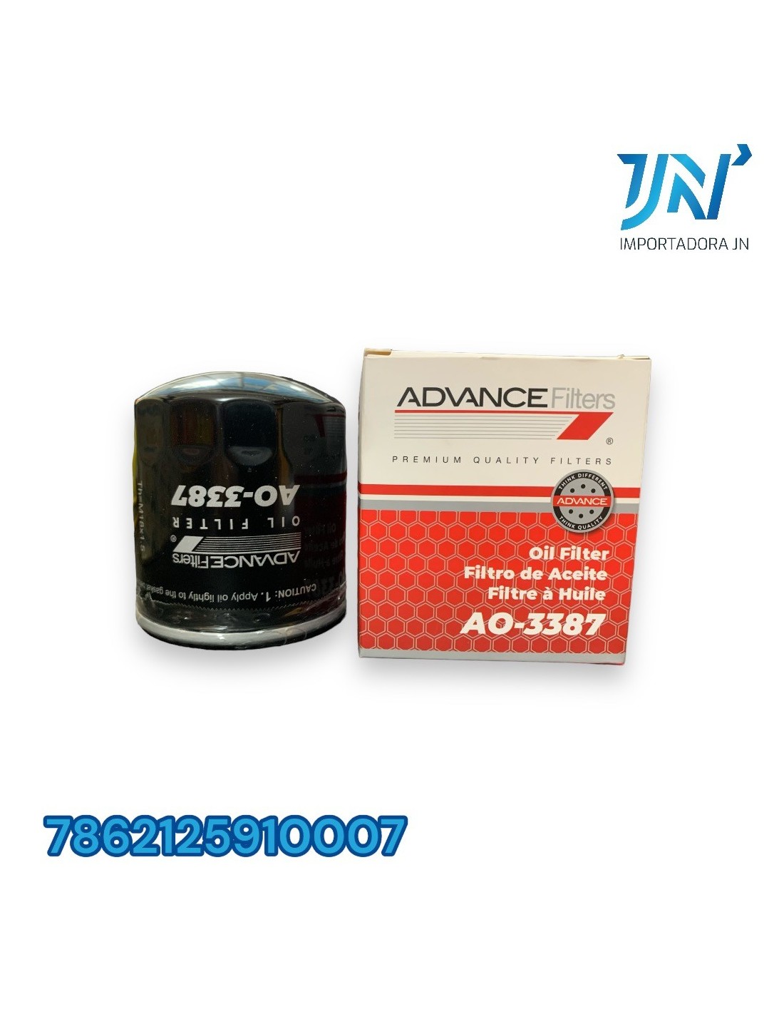 FILTRO DE ACEITE 3387/2862 ADVANCE