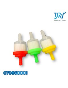 FILTRO DE GASOLINA PEQUEÑO MOTOS - COLORES 2