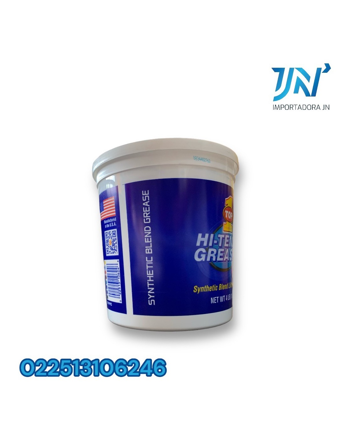 GRASA BDE (4 LB) TOP 1 SINTETICA AZUL