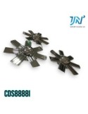 TAPA ARO PLAST ASPA 7PPR CROMADO RE205/ FL/ TC/ TVS