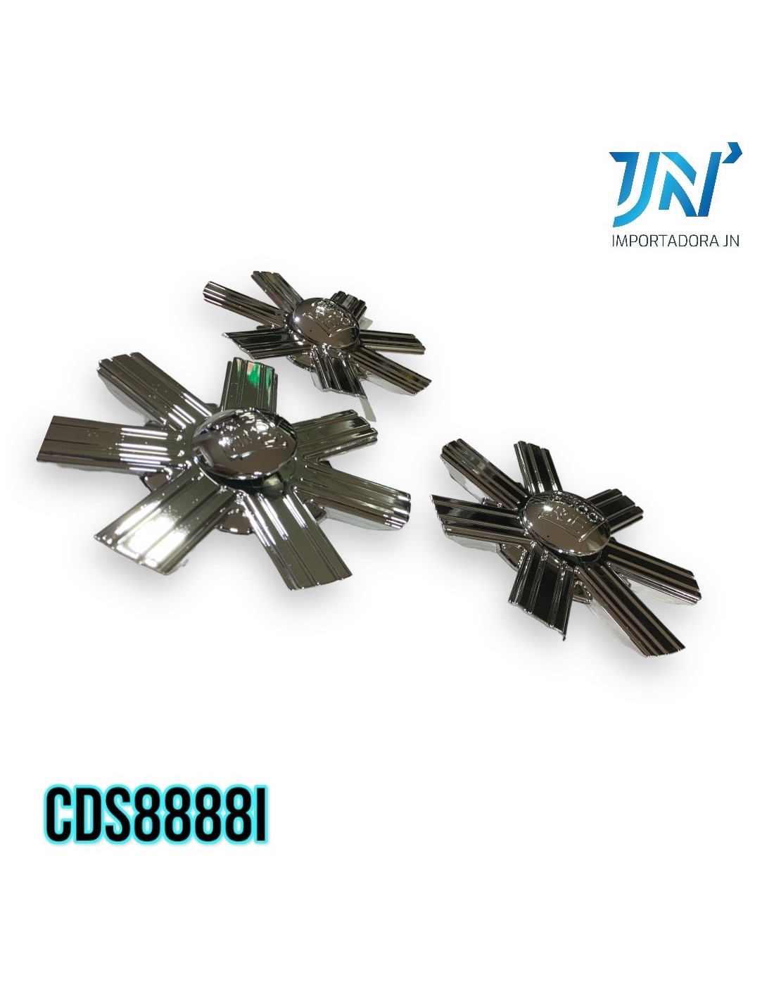 TAPA ARO PLAST ASPA 7PPR CROMADO RE205/ FL/ TC/ TVS