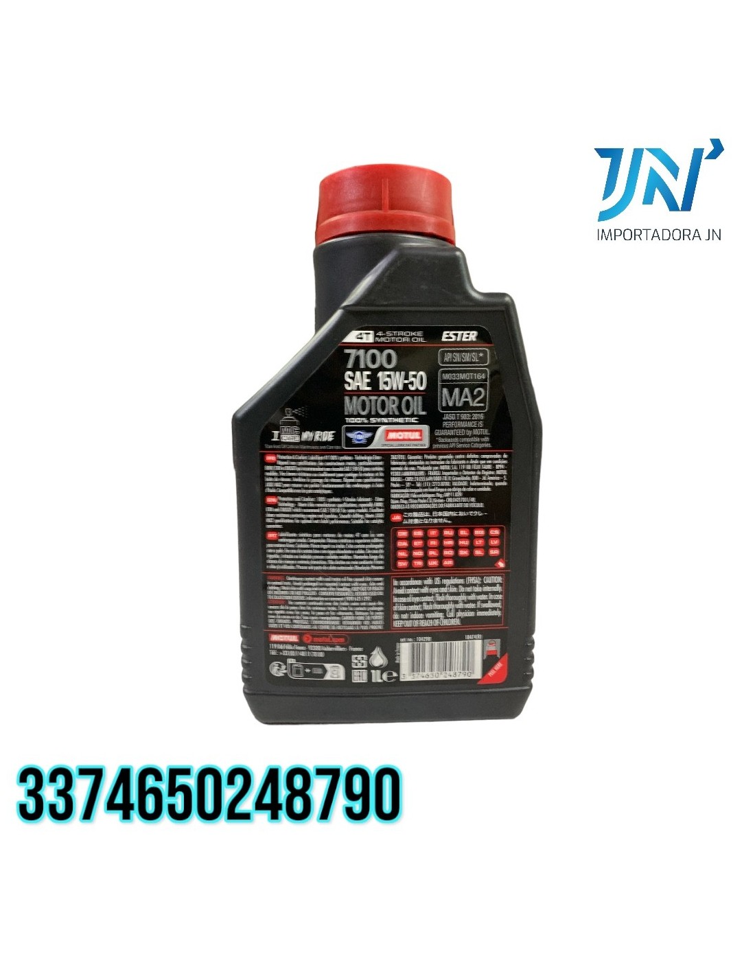 ACEITE 15W50 LT MOTUL 4T FULL SYNTHETIC 7100