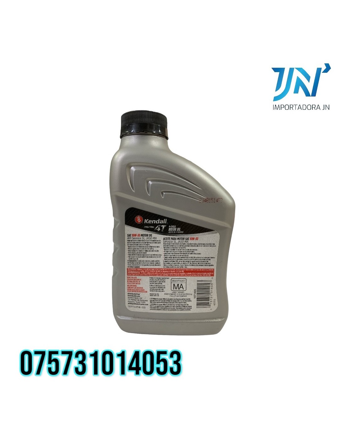 ACEITE SAE 10W30 (800 ML) KENDALL 4T MINERAL