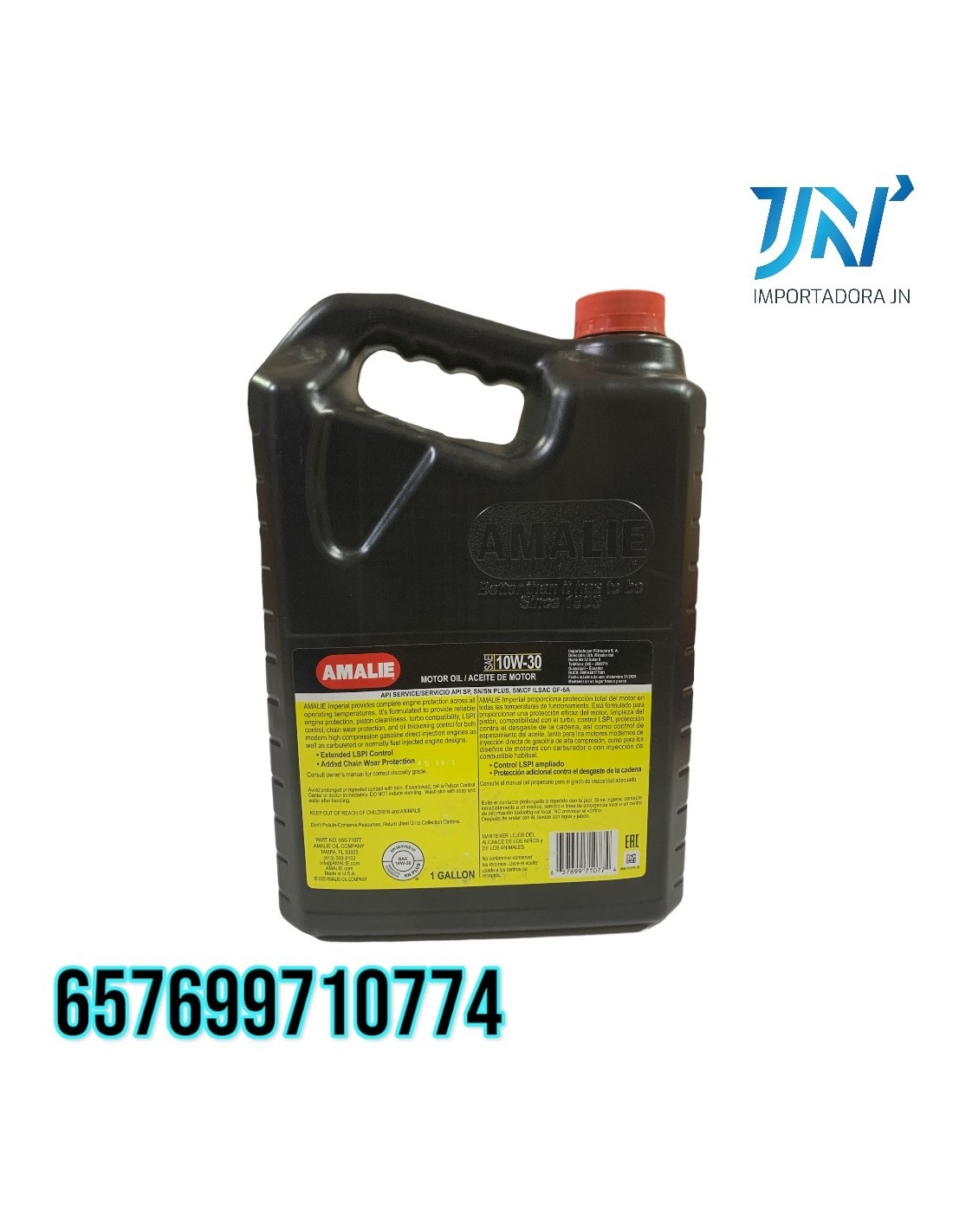 ACEITE SAE 10W30 GAL GAS/DS AMALIE MOTOR OIL