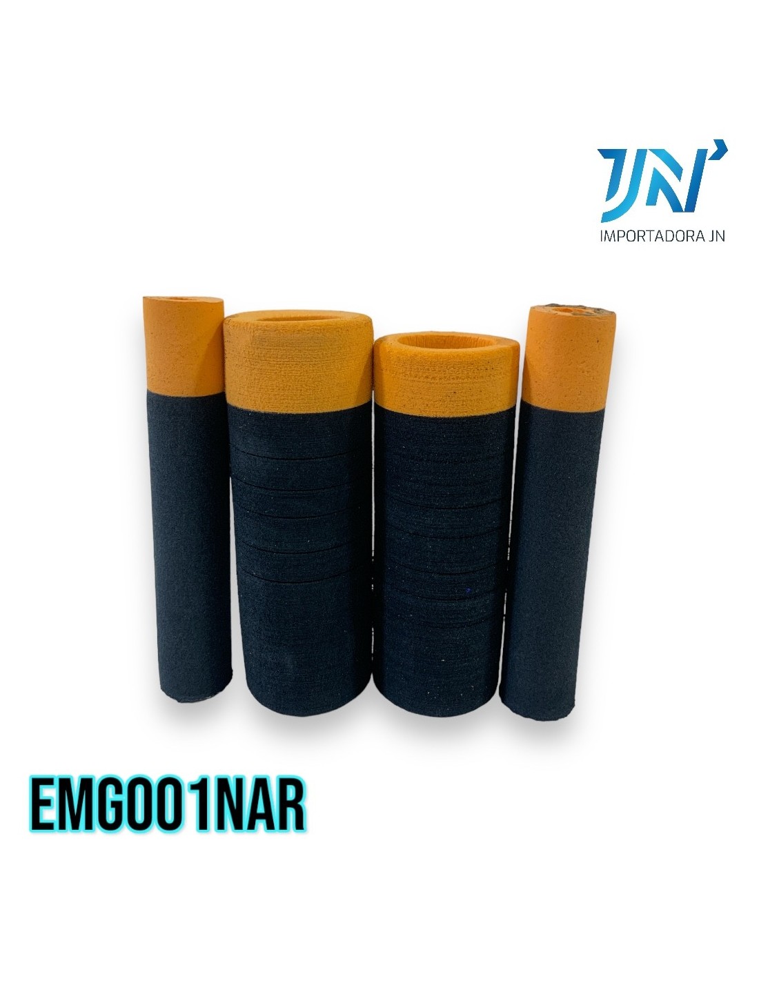 Kit Esponja (2) Para Mango/manija Izq/der Naranja Re205/fl/tc