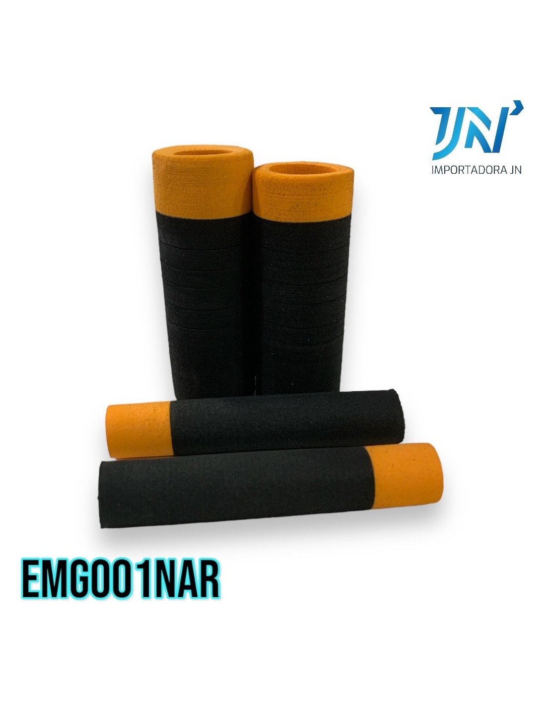Kit Esponja (2) Para Mango/manija Izq/der Naranja Re205/fl/tc