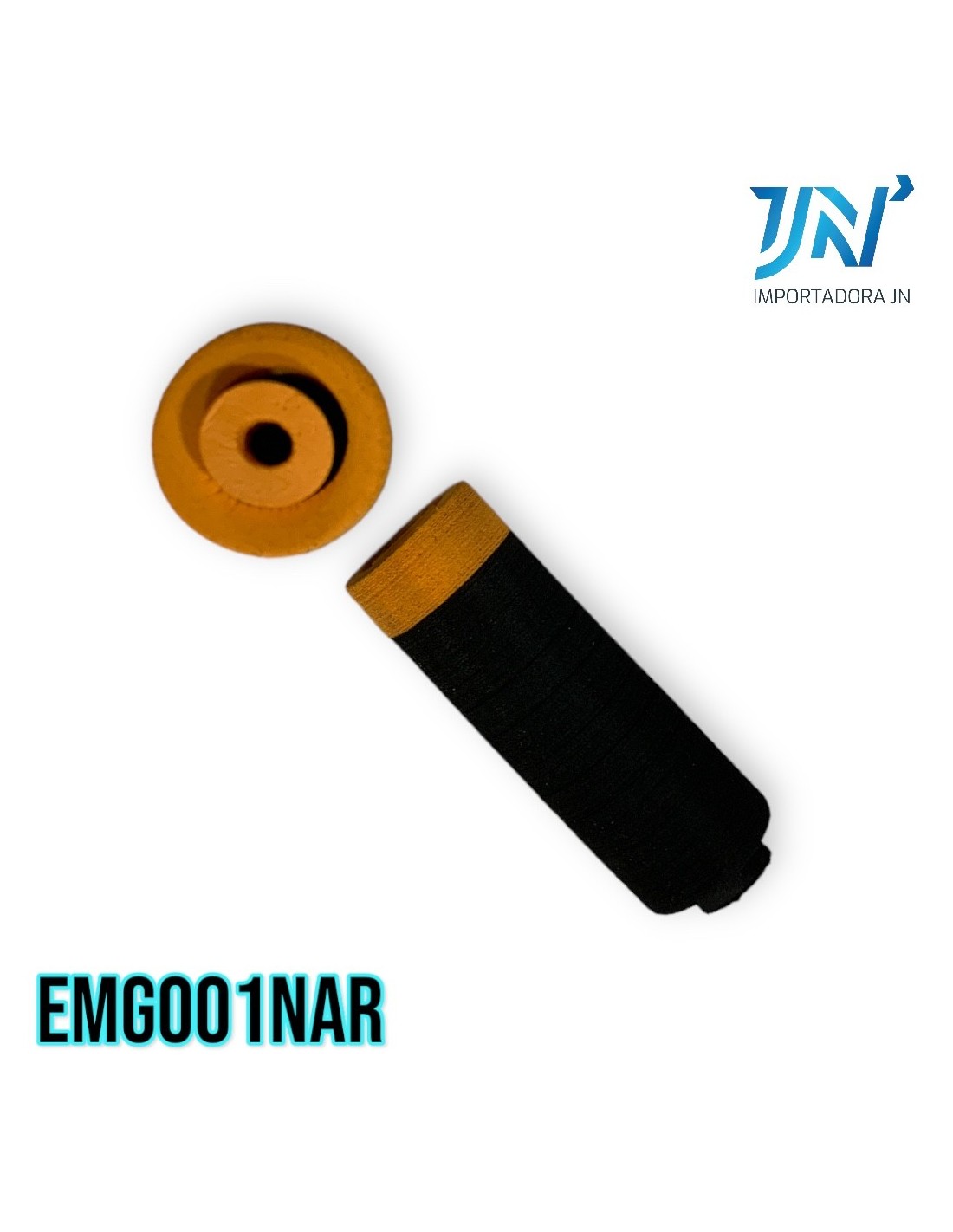 Kit Esponja (2) Para Mango/manija Izq/der Naranja Re205/fl/tc